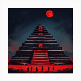 Pyramid Of The Sun 1 Canvas Print