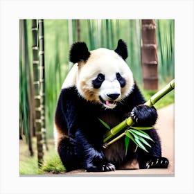 Panda Bear 7 Canvas Print