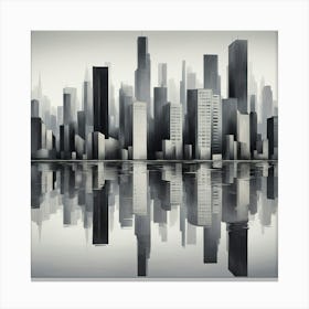 Cityscape Canvas Art 1 Canvas Print