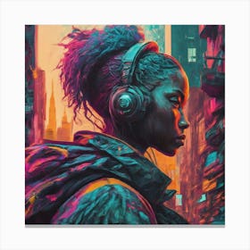 Urban Life Canvas Print