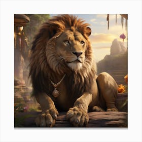 Lion King 1 Canvas Print