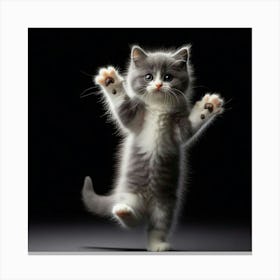 Cute Kittens 1 Canvas Print