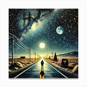 Road To Nowhere.AI Canvas Print