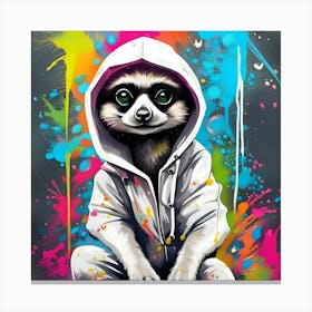 Raccoon 1 Canvas Print