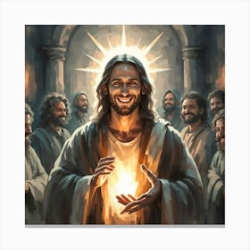 Jesus Christ 4 Canvas Print