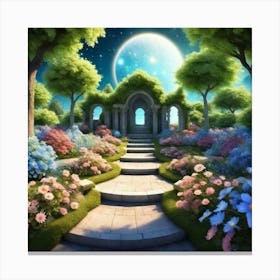 Fairy Garden 20 Canvas Print