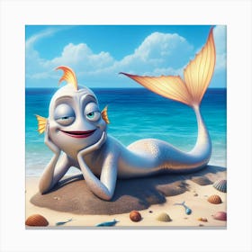 Mer-something? Canvas Print