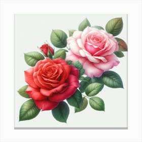 Roses 3 Canvas Print