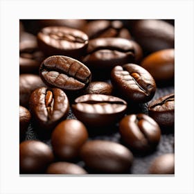 Coffee Beans 106 Canvas Print