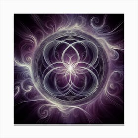 Ethereal Streams Canvas Print