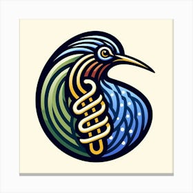 Kiwi Bird Canvas Print