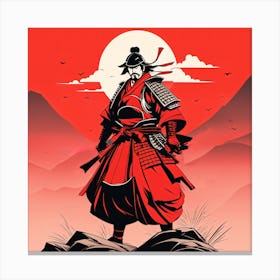 Samurai Warrior 5 Canvas Print