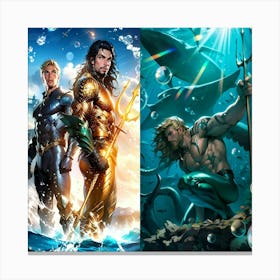 Aquaman Canvas Print