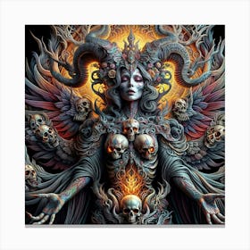 Demon Goddess Canvas Print