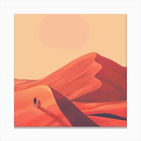 Red Desert Canvas Print