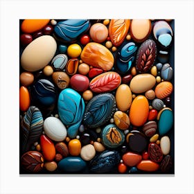 Pebbles Canvas Print