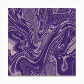 Purple Swirls Canvas Print