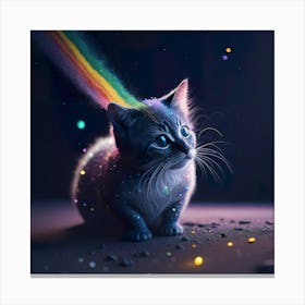 Cat Galaxy (142) Canvas Print