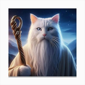 Lord Of The Rings Cat 3 Canvas Print