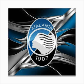 Atalanta BC Logo Wall Art 12 Canvas Print