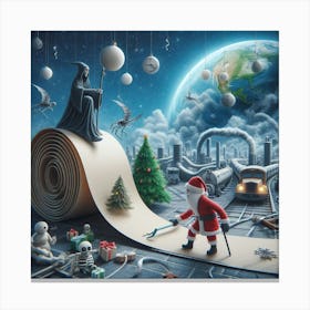 Christmas Eve Canvas Print