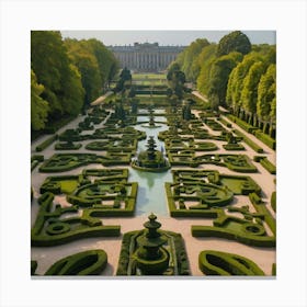 Palais De Versailles Canvas Print