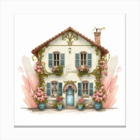 House Of Roses Canvas Print