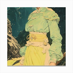 Chinese Girl Canvas Print