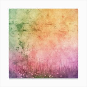 Watercolor Background Photo Canvas Print