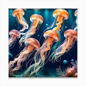 Oceanic Euphoria Canvas Print
