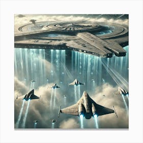 Tempest Class Carrier Air Water Manipulation Canvas Print