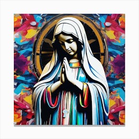 Virgin Mary 10 Canvas Print