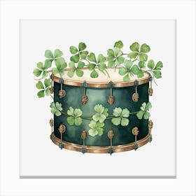 Shamrock Drum 3 Leinwandbilder