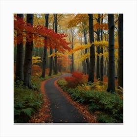 Autumn Forest 1 Canvas Print