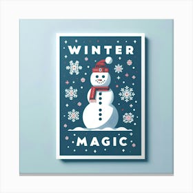 Winter Magic Canvas Print