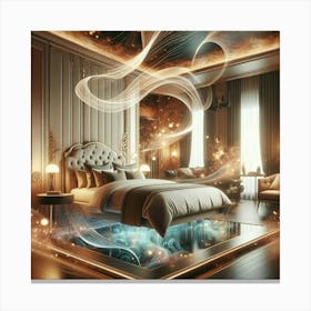 Dream Bedroom Canvas Print