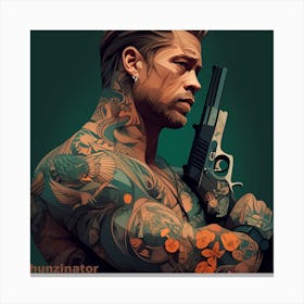 Hunzinator Canvas Print