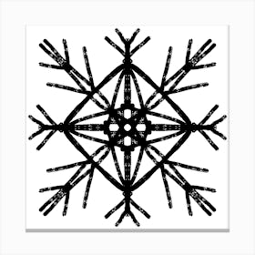 Snowflake 16 Canvas Print