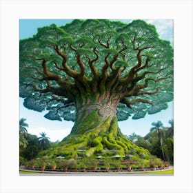 Tree Of Life 33 Canvas Print