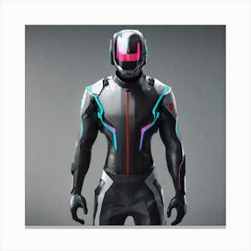 Futuristic Suit 16 Canvas Print