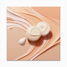 Peachy Skincare 1 Canvas Print