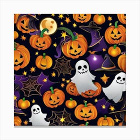 Halloween Pumpkins 11 Canvas Print