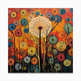 Dandelions Canvas Print