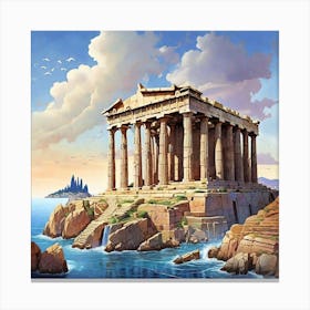 Parthenon 1 Canvas Print
