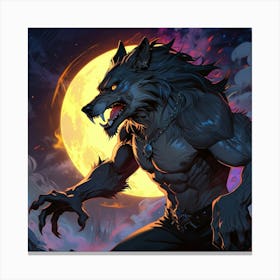 Werewolf 5 Canvas Print