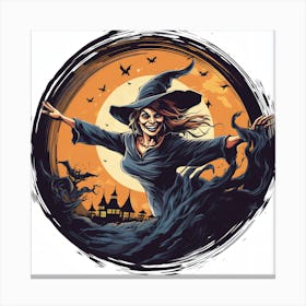 Halloween Collection By Csaba Fikker 52 Canvas Print