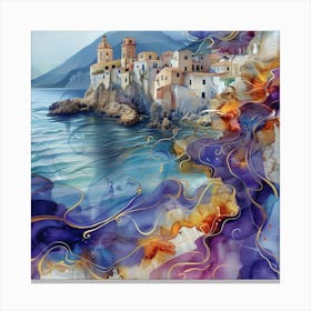 Seascape Painting Canvas Print