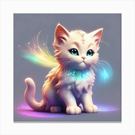 Cute Kitten 7 Canvas Print