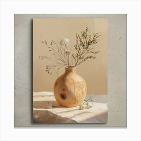 Still Life In A Vase Canvas Print