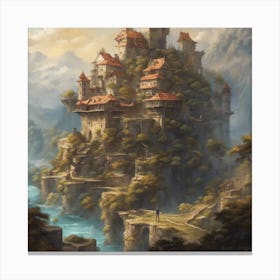 Fantasy Castle 15 Canvas Print